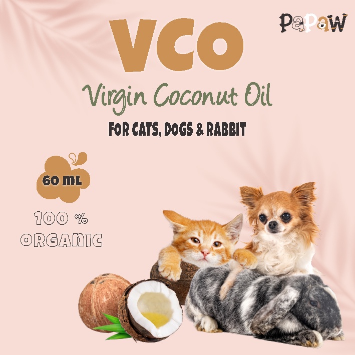 Jual VCO VIRGIN COCONUT OIL Obat Jamur Scabies Untuk Kucing Anjing