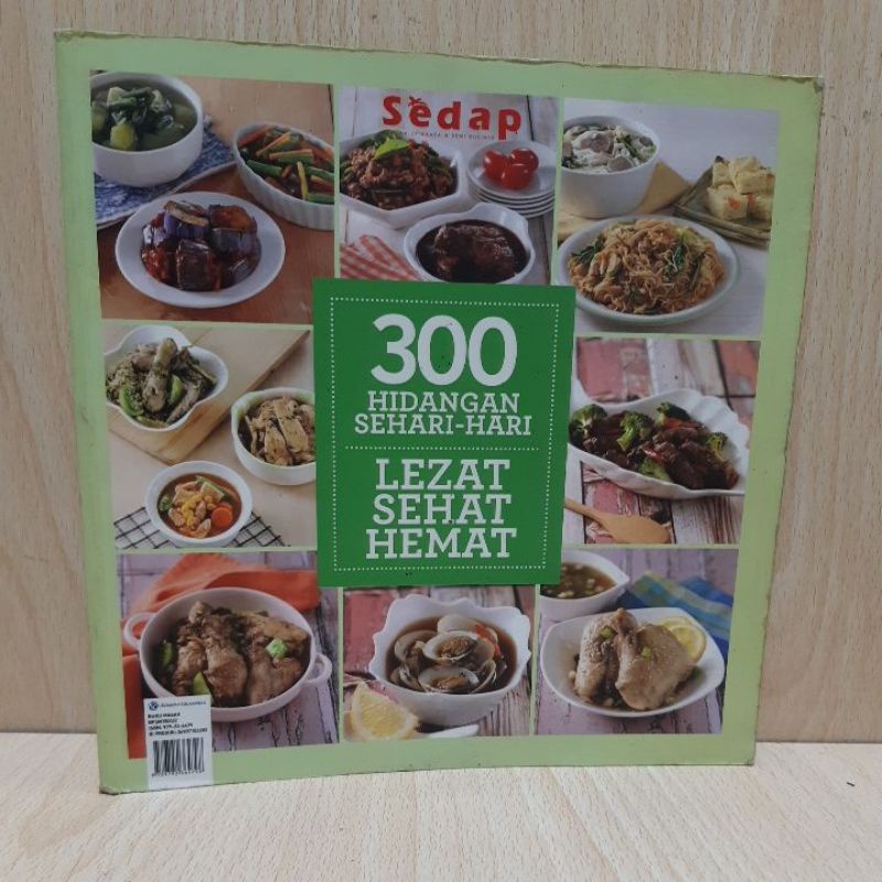 Jual Buku Masak Sedap Hidangan Sehari Hari Lezat Sehat Hemat