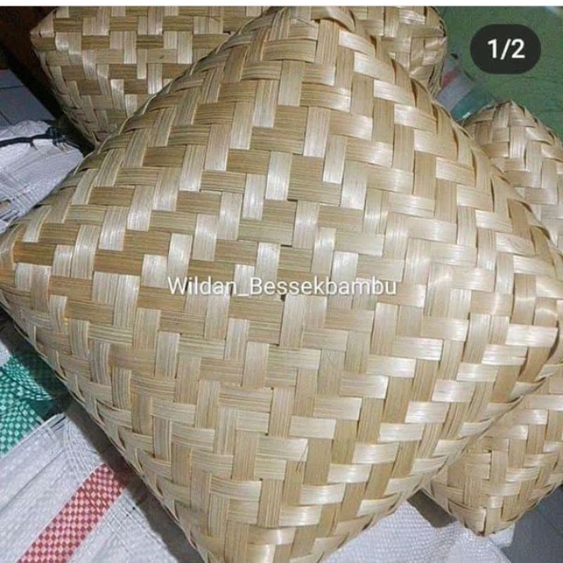 Jual Besek Bambu Ukuran X Cm Nasi Besek Besek Tasyakuran Besek