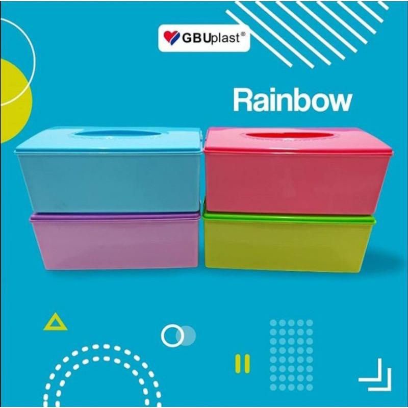 Jual GBU Plast Rainbow Tempat Tissue Kotak Tisu Shopee Indonesia