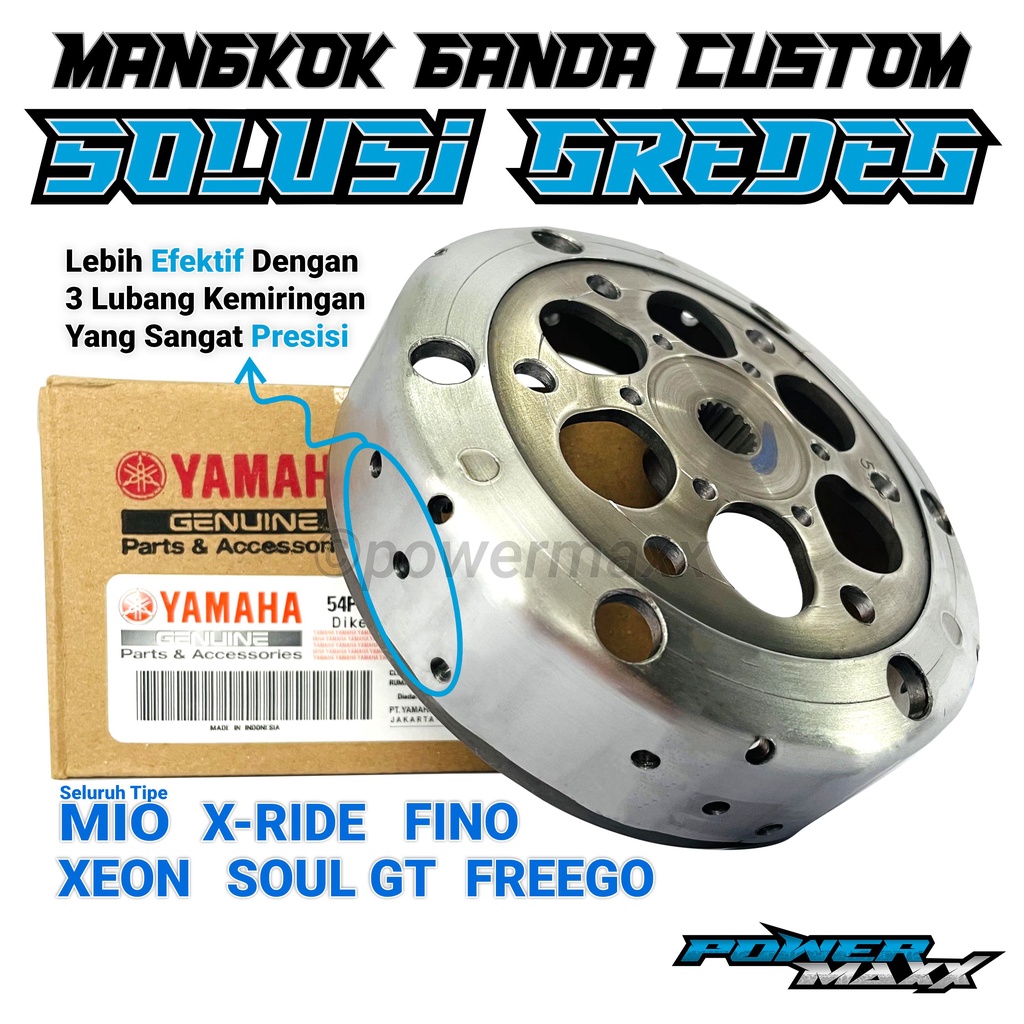 Jual Mangkok Kampas Ganda Mio J M Smile Z Gear S Soul Gt X Ride Fino