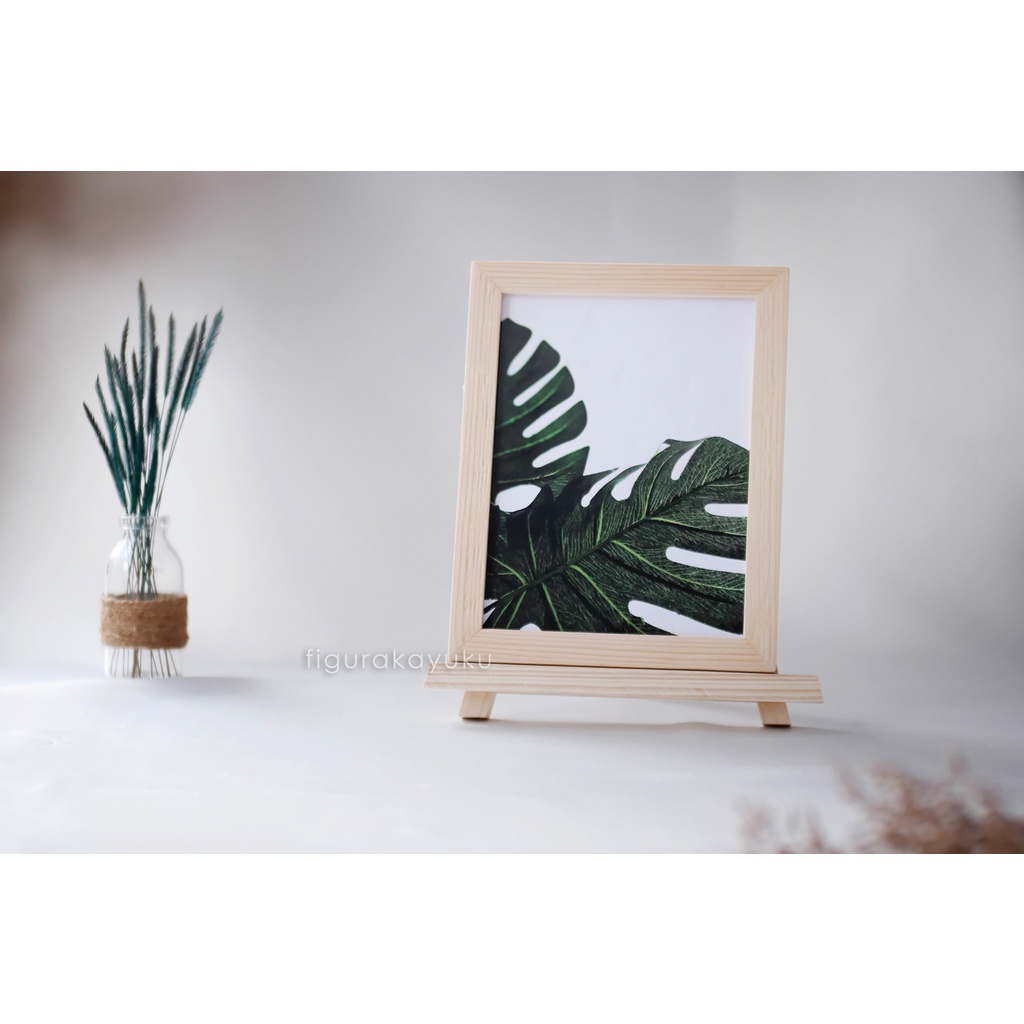 Jual Pigura Kayu 5R 13 X 18 Cm Figura Foto Frame Kayu Jati Belanda