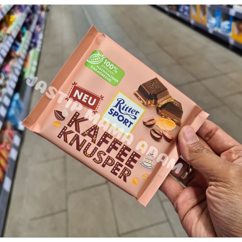 Jual Ritter Sport Kaffee Knusper Crunchy Coffee Shopee Indonesia