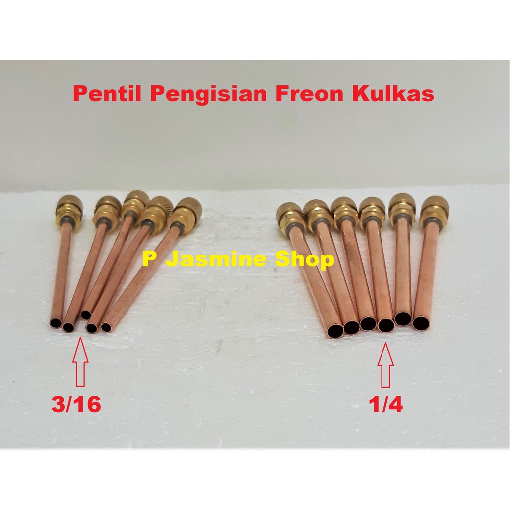 Jual Pentil Pengisian Freon Kulkas Ukuran Dan Shopee Indonesia