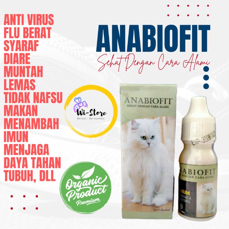 Jual Vitamin Kucing Herbal Anabiofit Untuk Segala Jenis Kucing