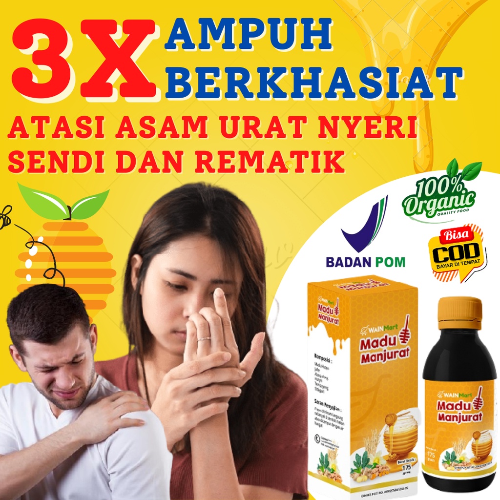 Jual Madu Asam Urat Manjur Besmurat Obat Vitamin Madu Manjurat Rematik