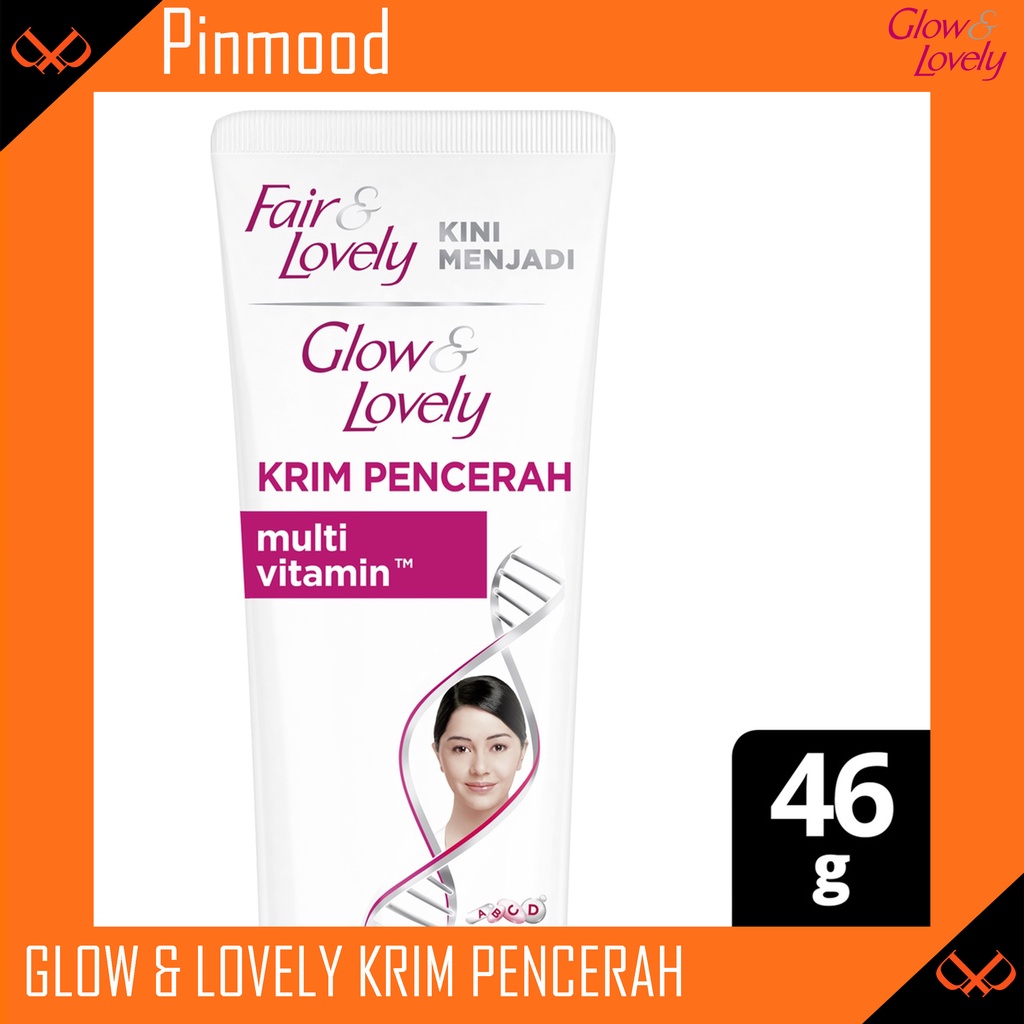 Jual GLOW LOVELY CREAM WAJAH 46 G KRIM MUKA MULTI VITAMIN