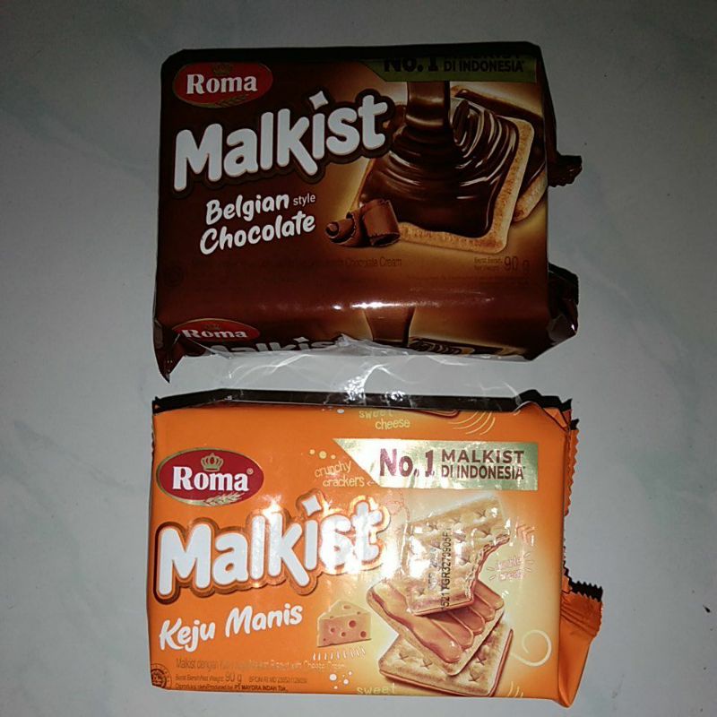 Jual Malkist Roma Krim Keju Manis Coklat 90gr Shopee Indonesia