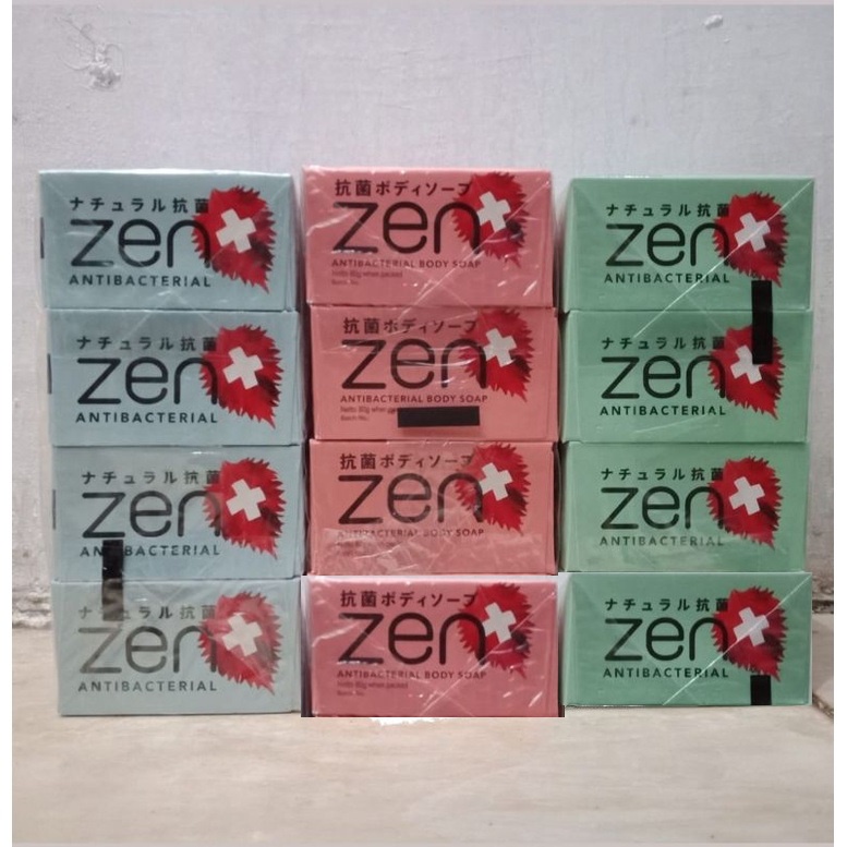 Jual Paketan Isi 4pcs Sabun Batang Zen Bar Soap 70gr Banded Isi 4 Pcs