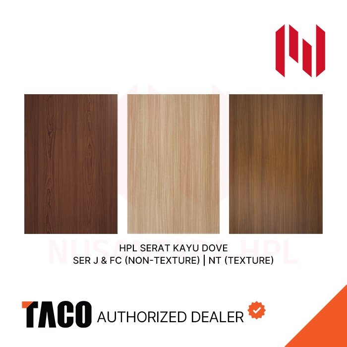 Jual Taco Hpl Woodgrain Serat Kayu Th Seri J Fc Nt Shopee Indonesia