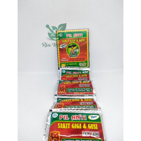 Jual Pil Pak Tani Paktani Sakit Gigi Shopee Indonesia