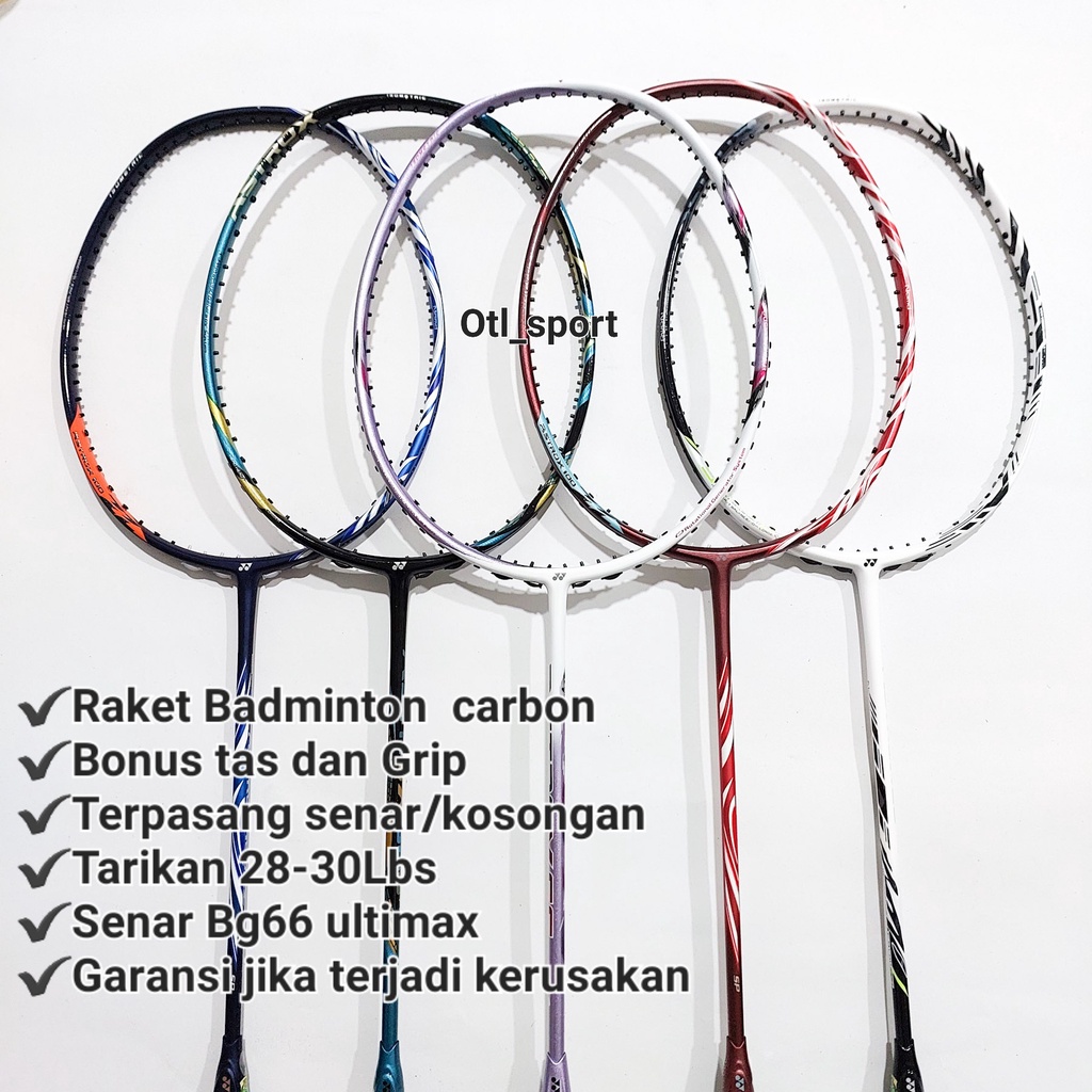 Jual Raket Badminton Bulutangkis GO Dewasa Bonus Tas Dan Grip Shopee