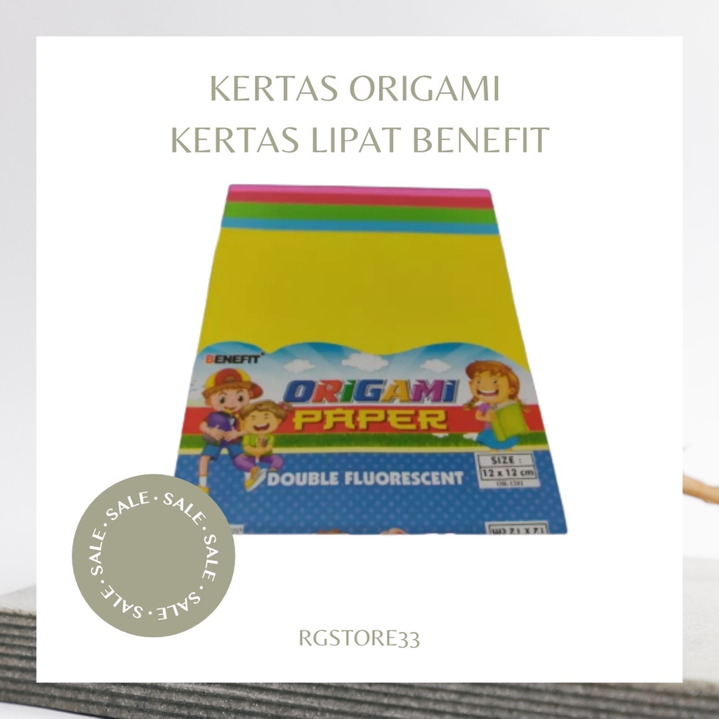 Jual Kertas Lipat Origami Murah Asturo Ukuran Kertas