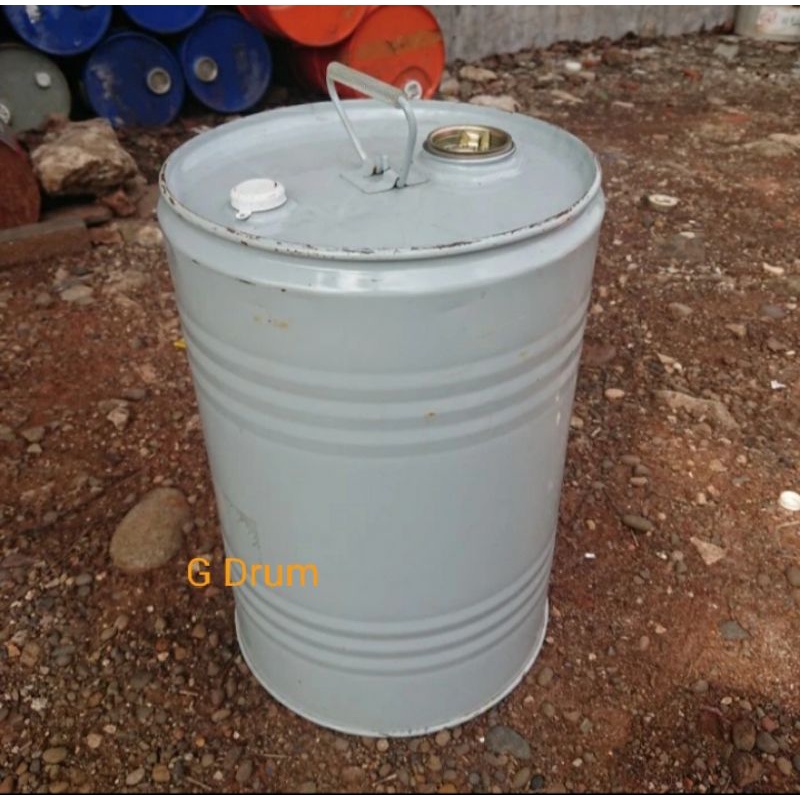 Jual Drum Besi Jerigen 30 Liter Tong Bensin Solar Shopee Indonesia