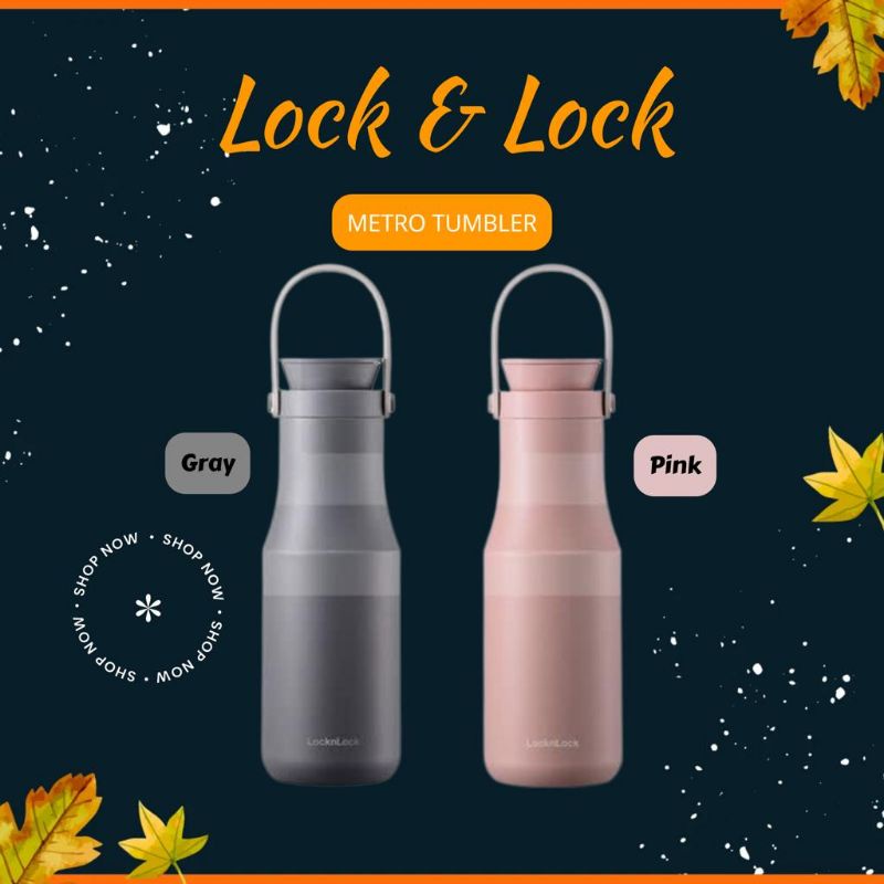 Jual Tumbler Lock Lock Metro Tumblr Botol Air Minum Tahan Panas