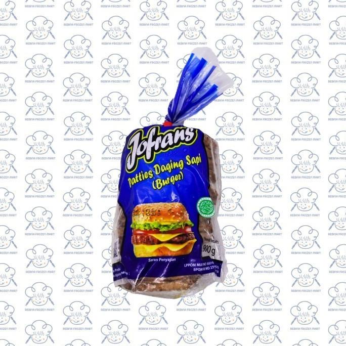 Jual Hanya Disini Jofrans Patties Daging Sapi Burger Gr Shopee