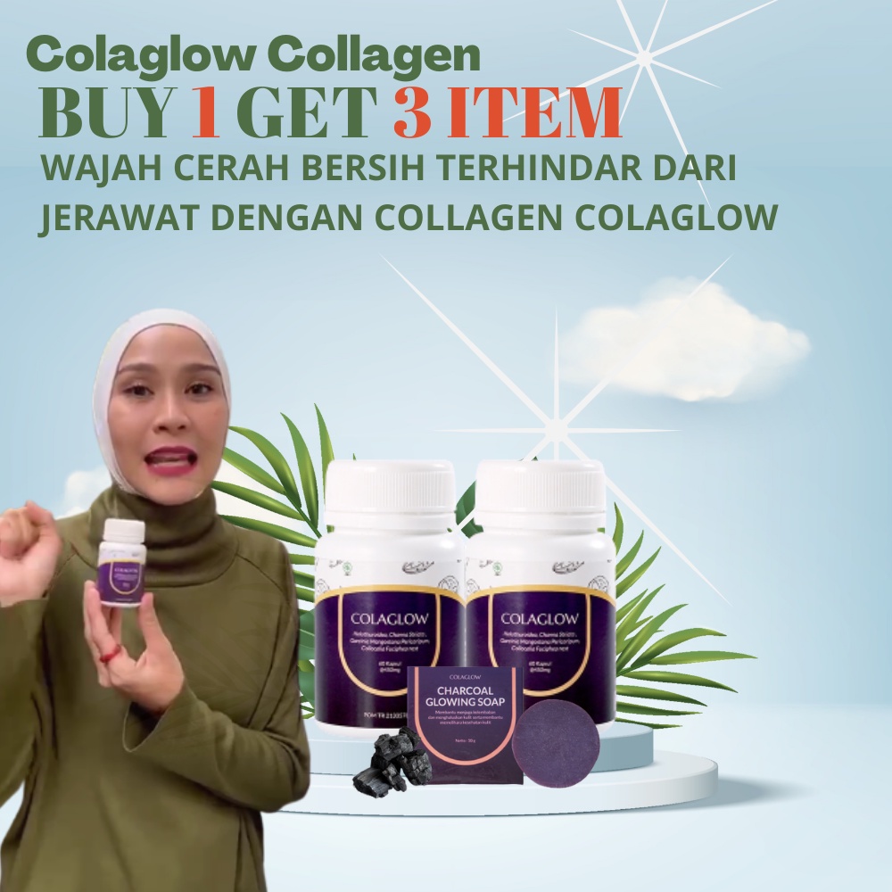 Jual Beli Gratis Free Sabun Colaglow Vitamin Kolagen Collagen