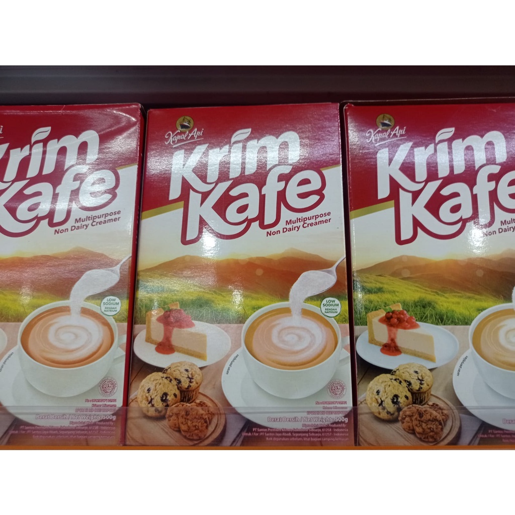 Jual Kapal Api Krim Kafe Gr Box Besar Shopee Indonesia