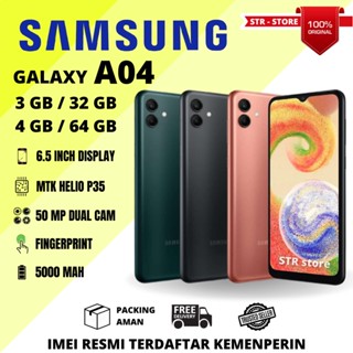 Jual SAMSUNG GALAXY A04 4 64 GB SAMSUNG GALAXY A04 3 32 GB SAMSUNG A04