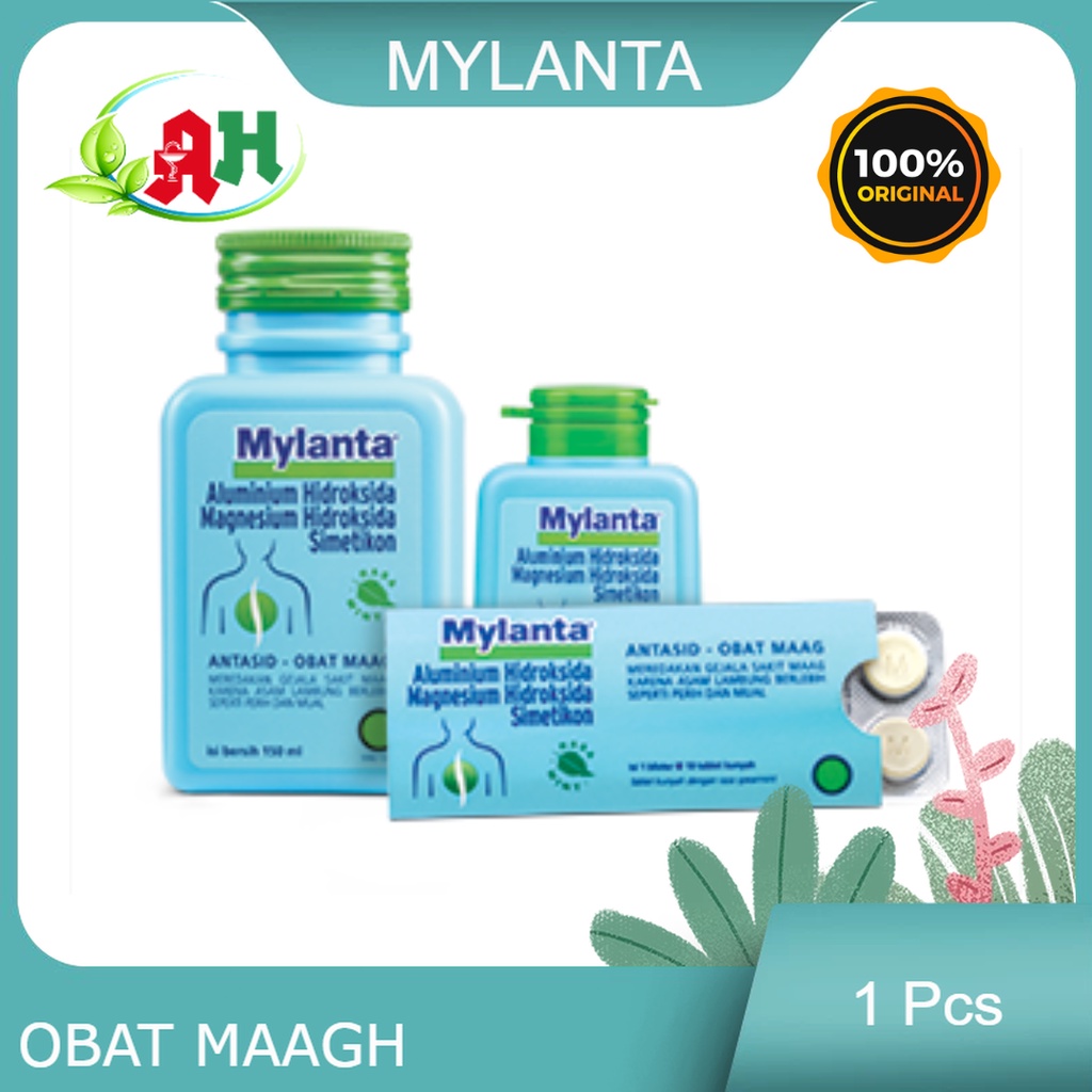 Jual Mylanta Tablet Mylanta Cair Sirup Maag Milanta Syrup