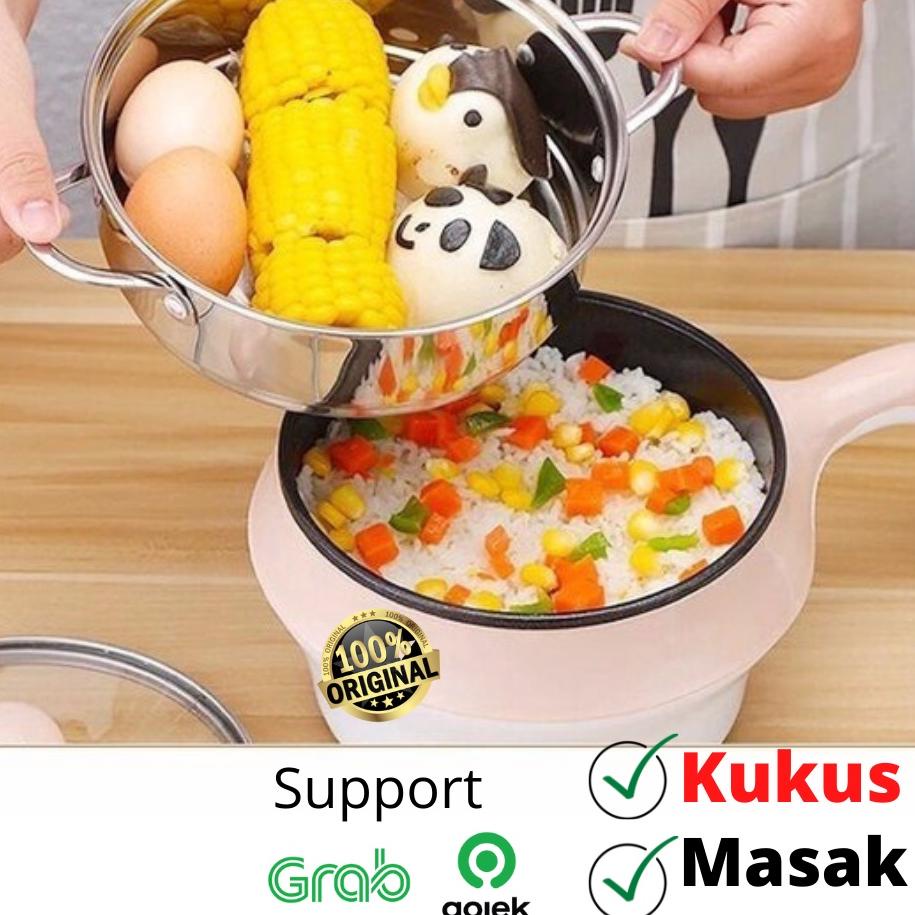 Jual Panci Listrik Serbaguna Kukus Masak Air Susu Rebus Mie Kukusan