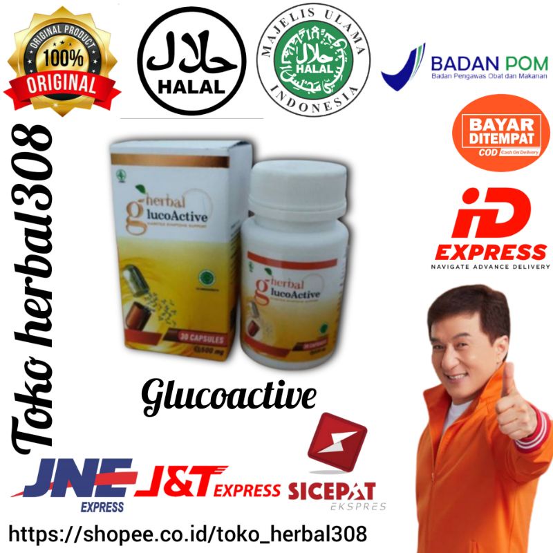 Jual Glucoactive Obat Asli Herbal Gluco Active Original Obat Diabetes