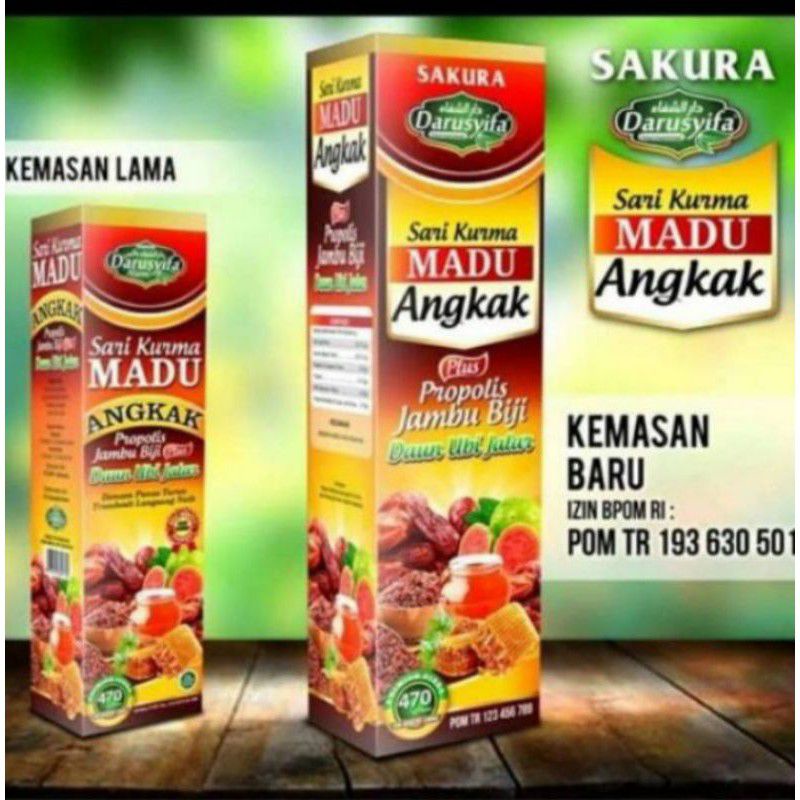 Jual SARI KURMA MADU ANGKAK DARUSYIFA 470 Gr ORIGINAL Membantu