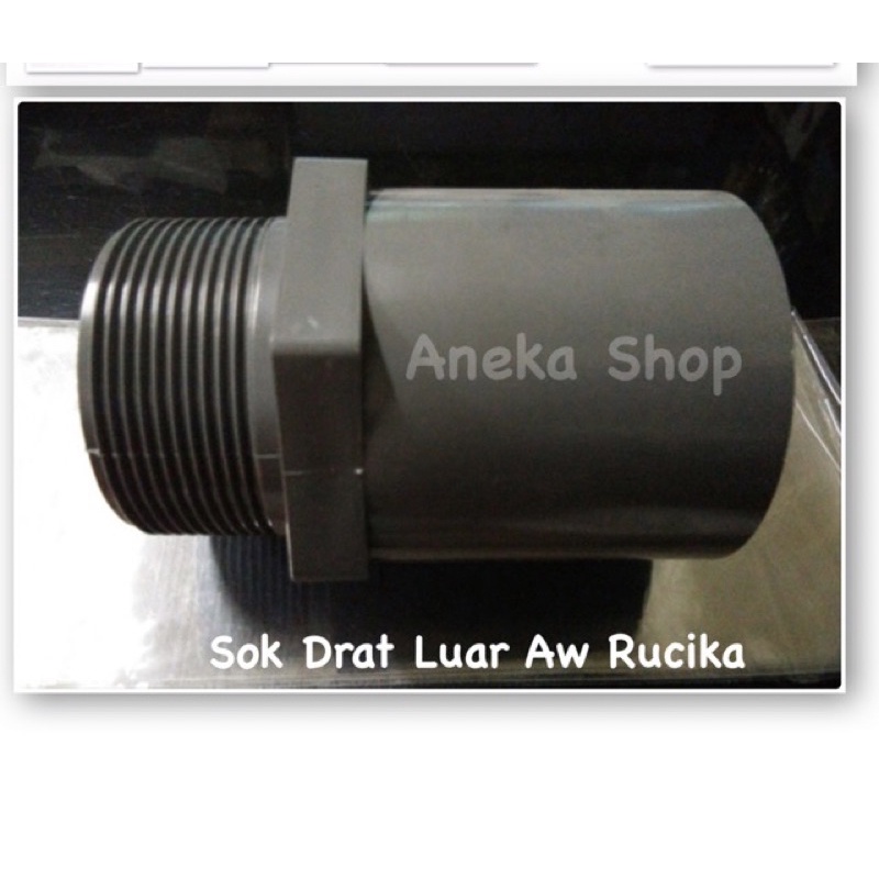 Jual Sok Drat Luar SDL 1x3 4 Inch Aw Rucika Shopee Indonesia