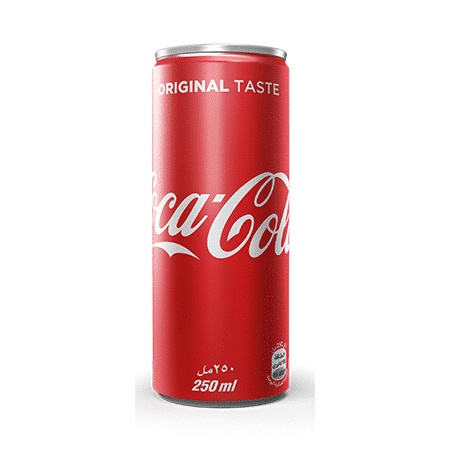 Jual COCA COLA CAN ORIGINAL TASTE 250 ML MINUMAN SODA COLA MINUMAN