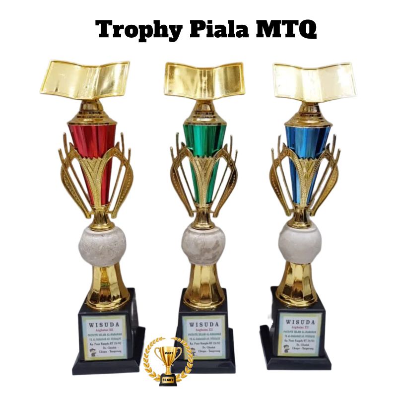 Jual Piala Marmer Mtq Trophy Marmer Body Mtq Shopee Indonesia