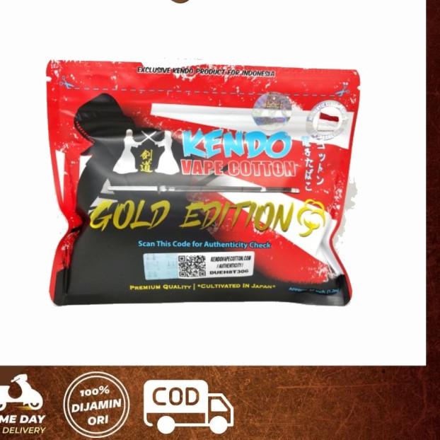 Jual Kendo Cotton Gold Edition Original Kapas Shopee Indonesia