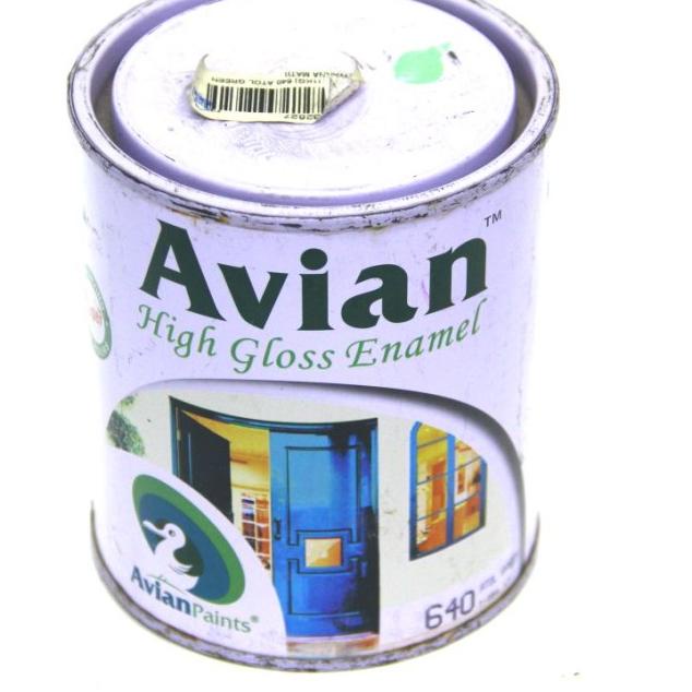 Jual CAT MINYAK KAYU BESI AVIAN HIGH GLOSS ENAMEL 640 GREEN 1KG