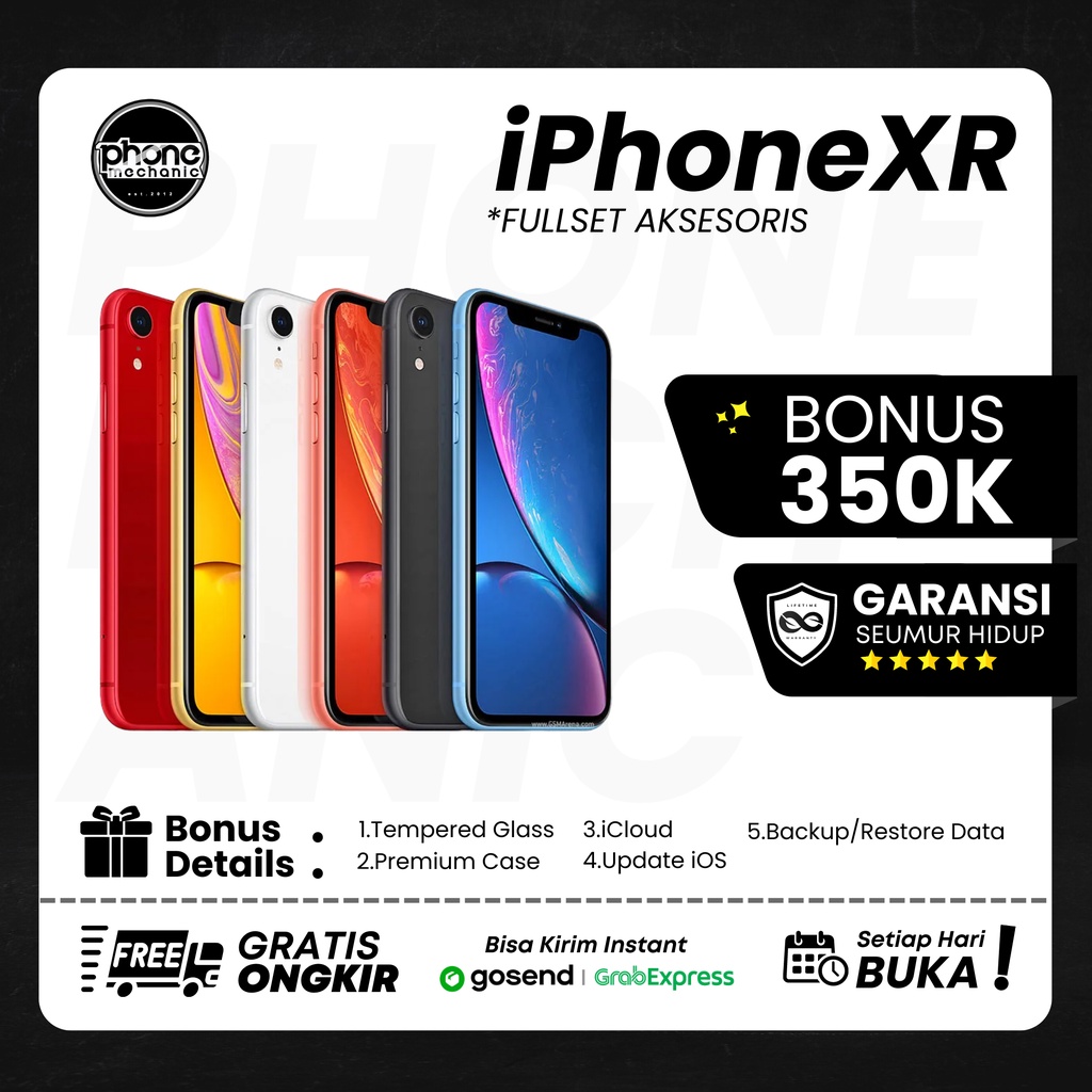 Jual Iphone Xr Second Original Gb Gb Gb Resmi No Rekondisi