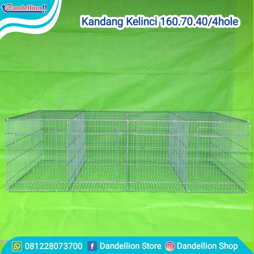 Jual Kandang Hewan Peliharaan Kandang Kelinci Galvanis Rabbit Cage