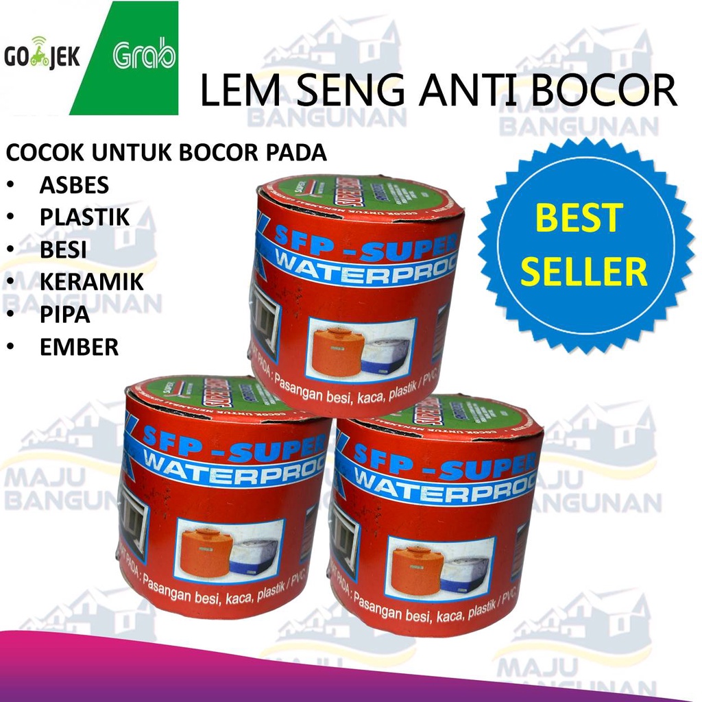 Jual Lakban Anti Bocor Seng SuperBand Lakban Lem Isolasi Genteng