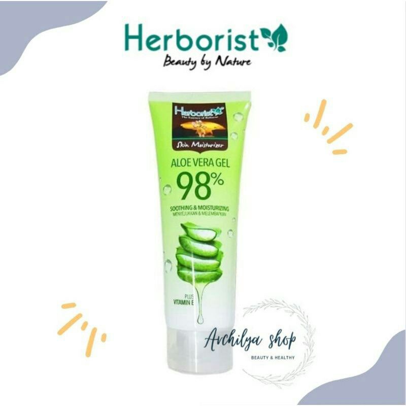 Jual Herborist Aloe Vera Gel Tube Soothing Moisturizing Ml