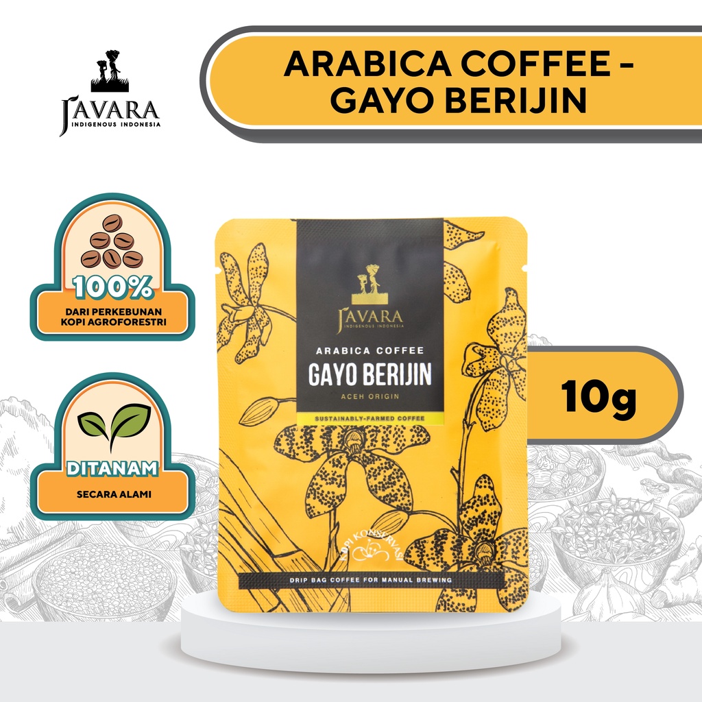 Jual Javara Arabica Coffee Gayo Berijin Drip Bag Coffee Kopi Arabica