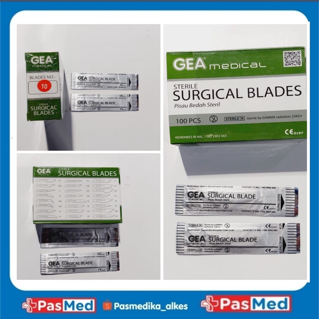 Jual Bisturi Gea Pisau Bedah Operasi Surgical Blade Shopee Indonesia