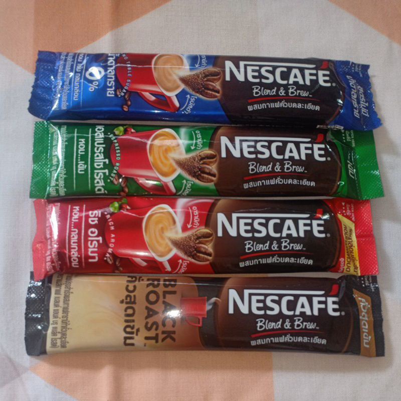 Jual Nescafe Blend And Brew Thailand Eceran Black Roast Espresso Roast