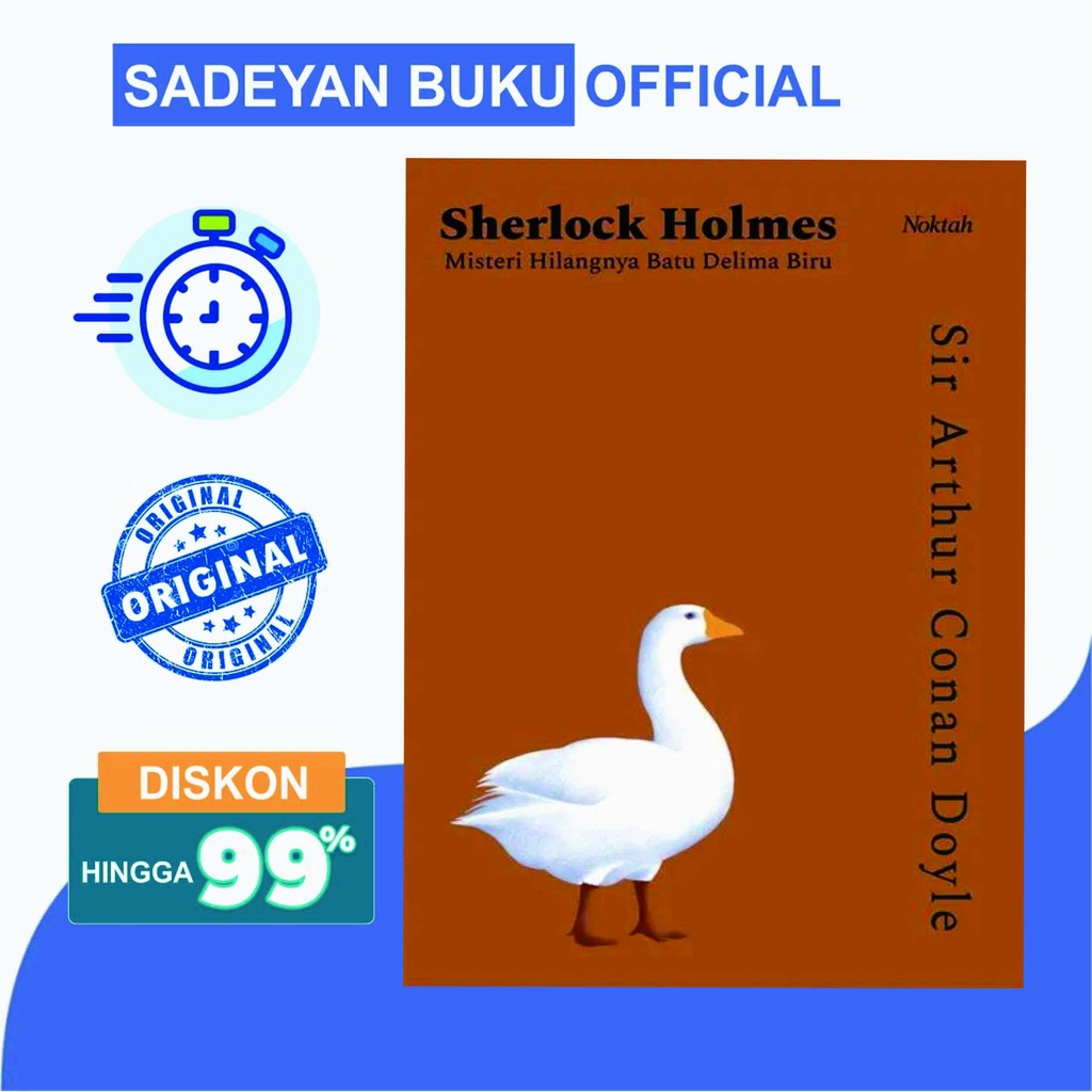 Jual Buku Sherlock Holmes Misteri Hilangnya Batu Delima Biru Sir