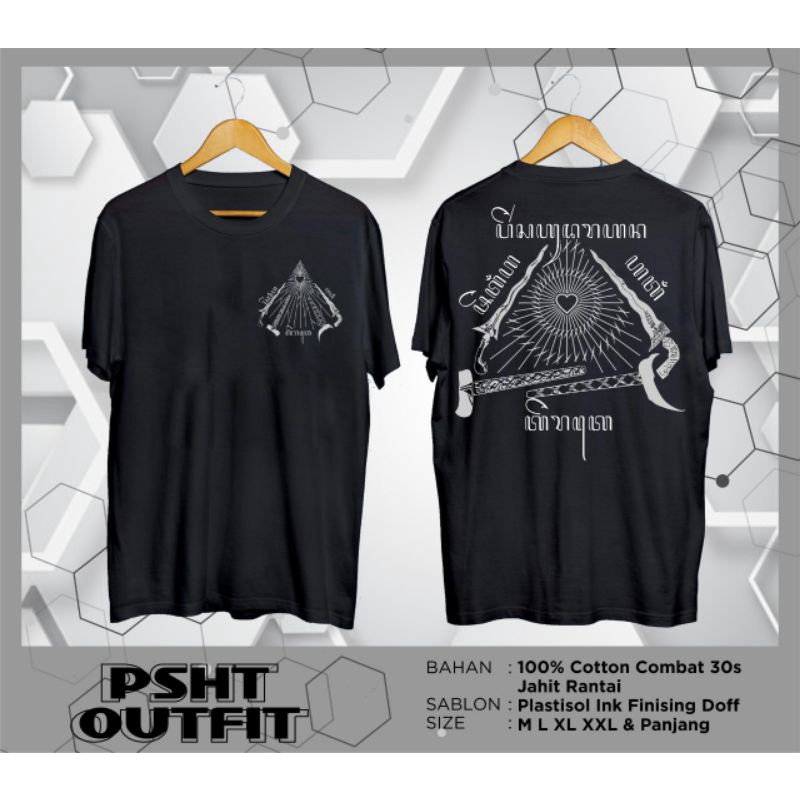 Jual BNJ 4 KAOS PSHT VERSI WAYANG AKSARA JAWA PSHT JAWA Shopee Indonesia