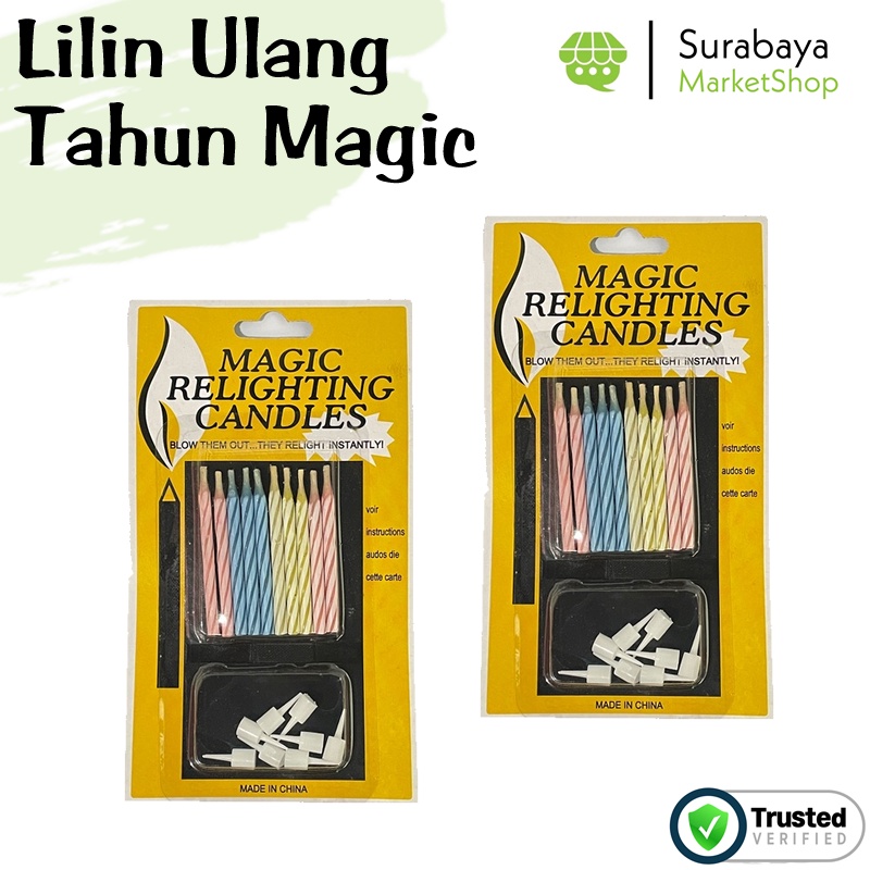 Jual Lilin Ulang Tahun Magic Ulir Gold Mini Spiral Shopee Indonesia