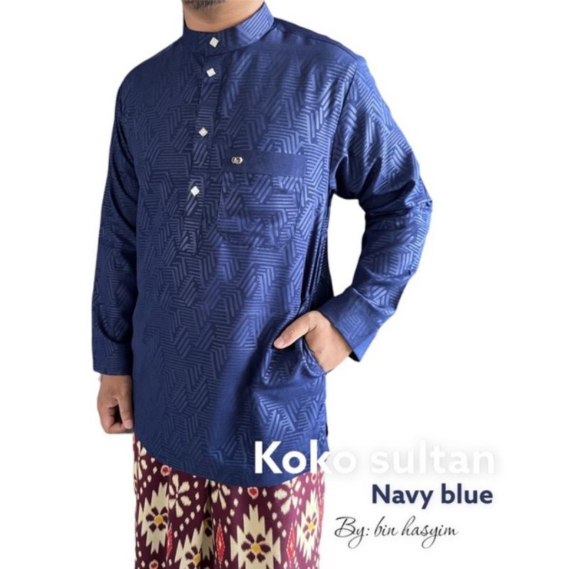 Jual Baju Koko Taqwa Melayu Embos Sultan Merk Bin Hasyim Shopee Indonesia