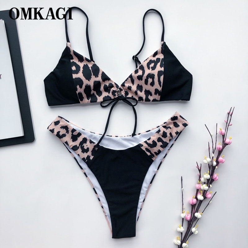 Jual PREORDER OMKAGI New Bikini Push Up Swimwear Women Swimsuit 2021