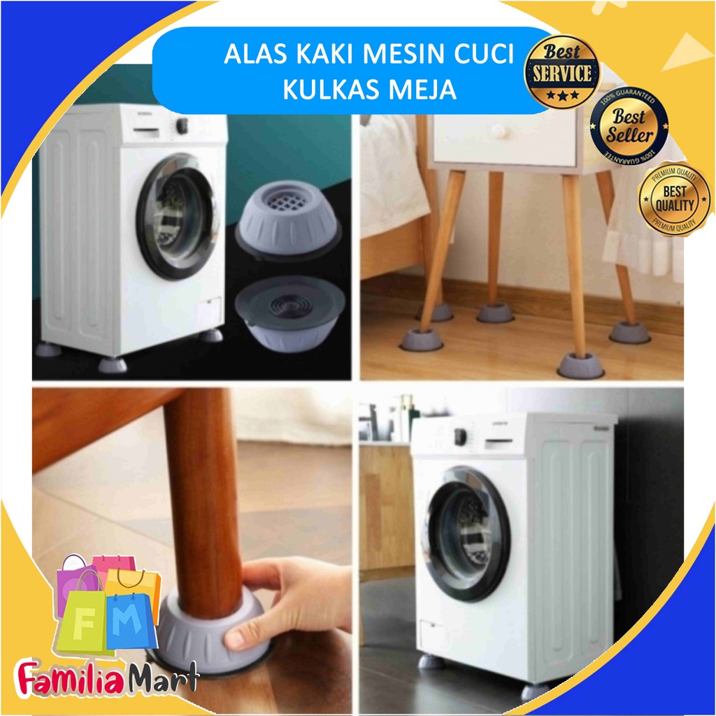 Jual Alas Kaki Mesin Cuci Kulkas Meja Universal Anti Getar Anti Selip