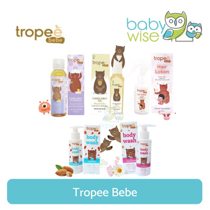 Jual Tropee Bebe Candlenut Shampoo Candlenut Oil Minyak Kemiri Hair