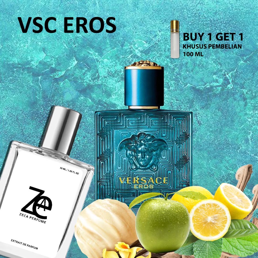 Jual PARFUM PRIA DUPE VERSACE EROS PEMIKAT HATI WANITA MIRIP ORIGINAL