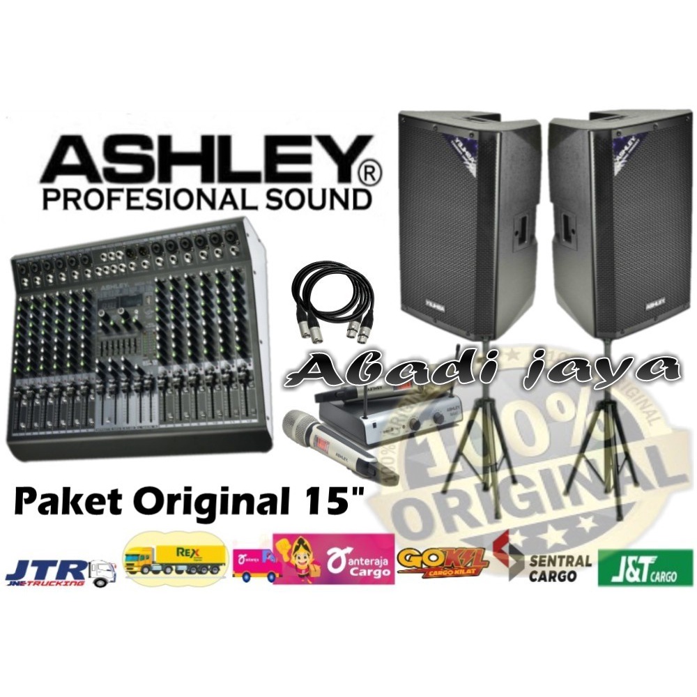 Jual Paket Sound System 15 Inch Ashley Act600pro Ashley Mdx 12 Original