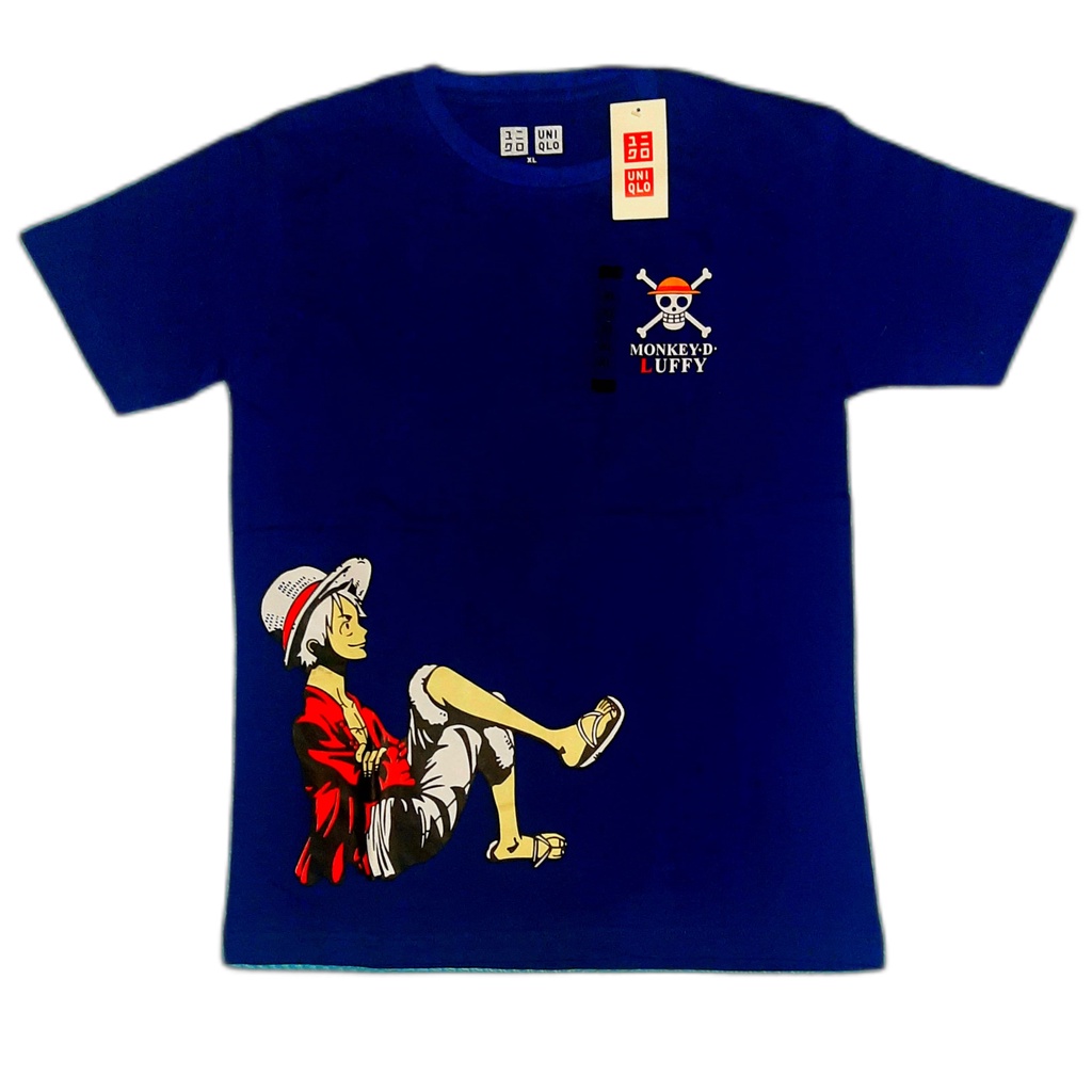 Jual UNIQLO KAOS UNIQLO Kaos Anime One Piece LUFFY T Shirt Uniqlo