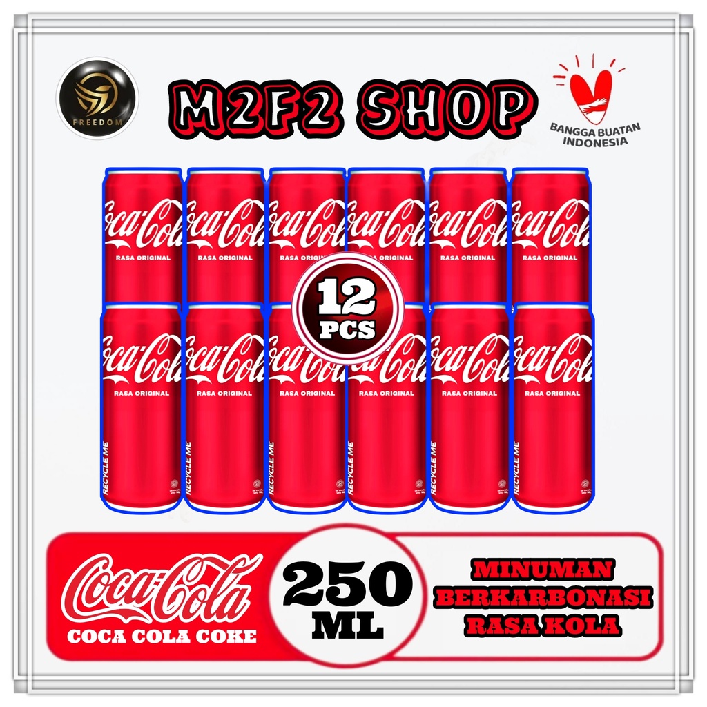 Jual Coca Cola Can Kaleng Ml Kemasan Pcs Shopee Indonesia